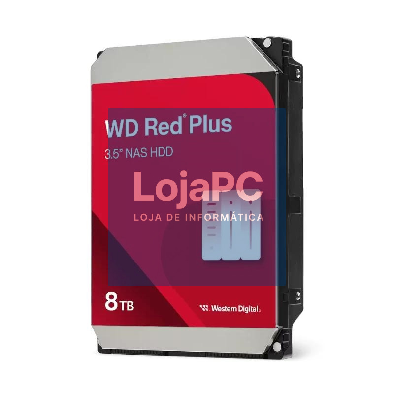 Western Digital Red Plus WD80EFPX 8TB SATA-600