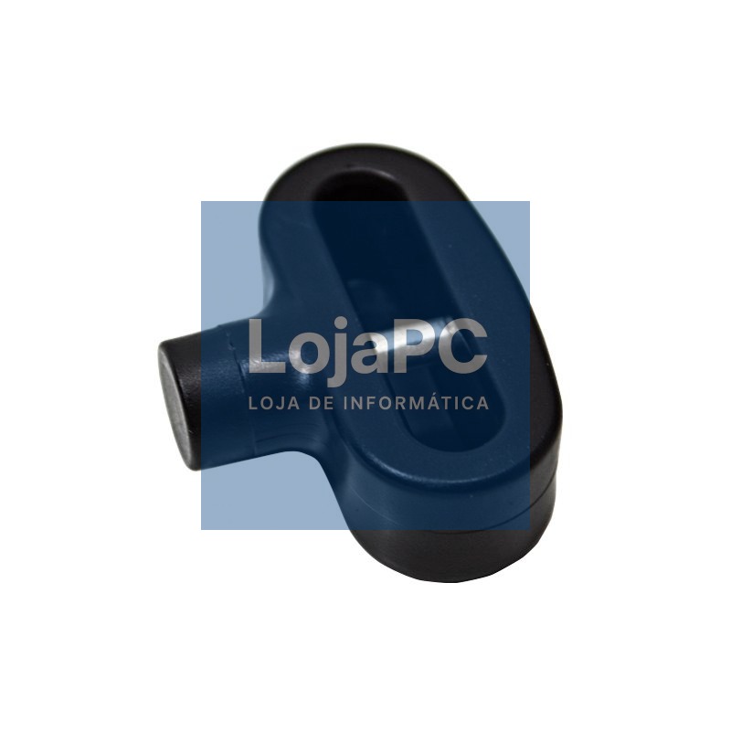 Cadeado antirroubo plástico preto (para gancho duplo) FRIO — imagem 3