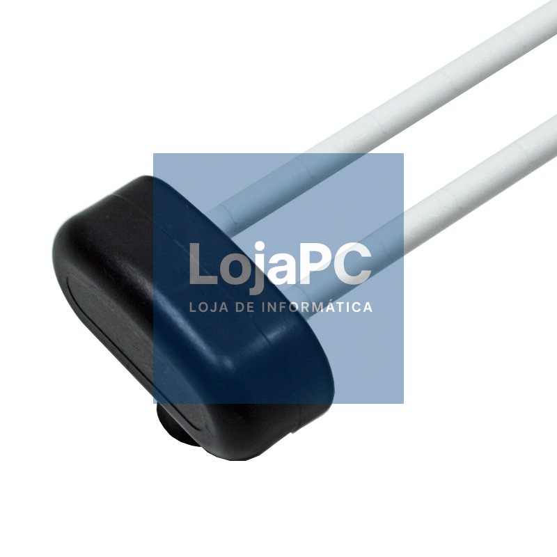 Cadeado antirroubo plástico preto (para gancho duplo) FRIO