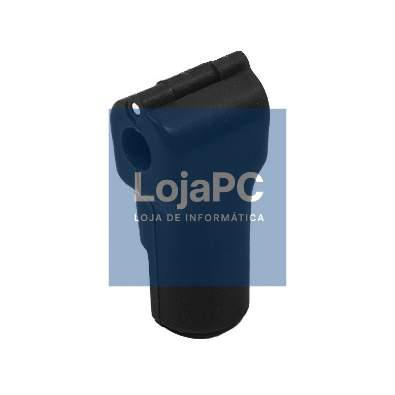 Cadeado antirroubo de plástico preto (para gancho único) 4,5 mm FRIO — imagem 2
