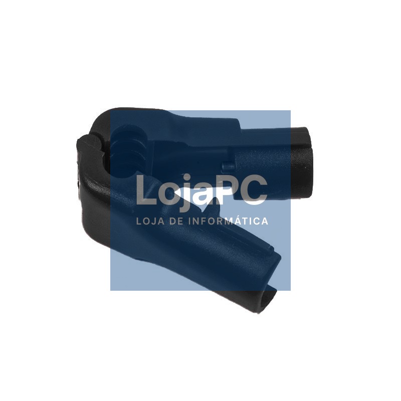 Cadeado antirroubo de plástico preto (para gancho único) 6 mm FRIO — imagem 3