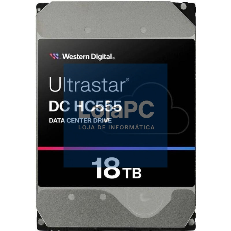 Western Digital Ultrastar DC HC555 18TB SAS 512MB