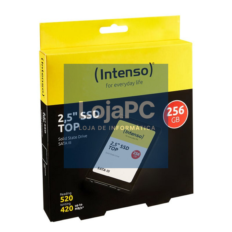 Intenso 3812440 Top SSD 256GB 2.5" Sata3 — imagem 3