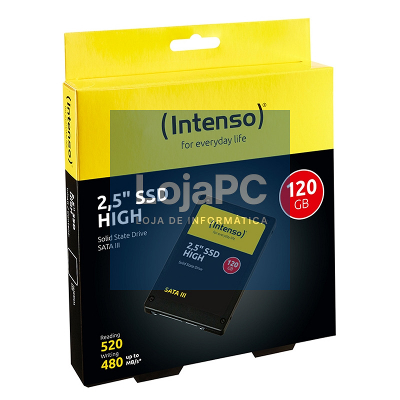 Intenso 3813430 HIGH SSD 120GB 2.5" Sata3 — imagem 2