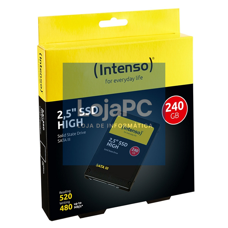 Intenso 3813440 HIGH SSD 240GB 2.5" Sata3 — imagem 2