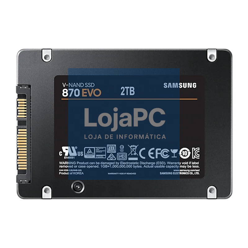 Samsung 870 Evo SSD 2TB 2.5" SATA3 — imagem 3