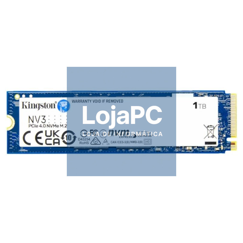 Kingston NV3 SSD 1TB PCIe NVMe Gen 4.0