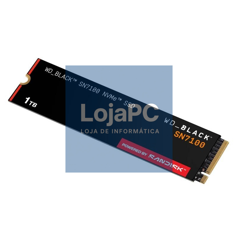 WD Black SN7100 SSD 1TB PCIe Gen4x4 7250MB-s