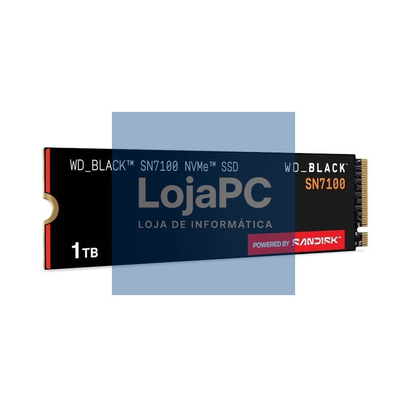 WD Black SN7100 SSD 1TB PCIe Gen4x4 7250MB-s — imagem 5