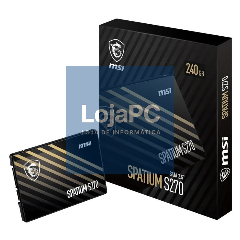 MSI SSD Spatium S270 240Gb 2.5" Sata 3 6Gbps