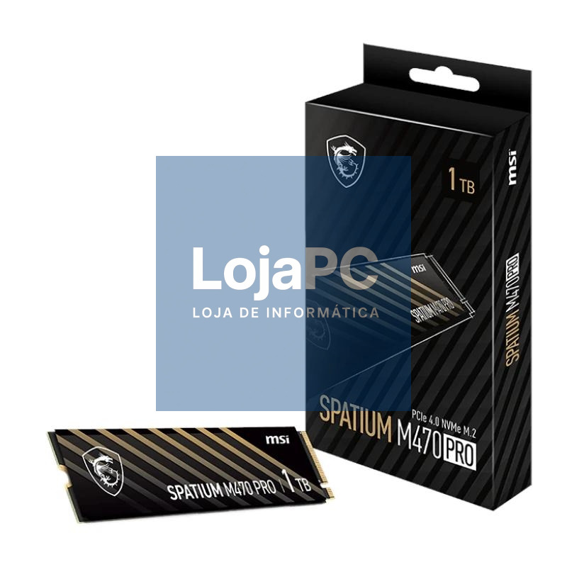 MSI SSD Spatium M470 Pro 1Tb PCIe 4.0 NVMe 6000Mbs