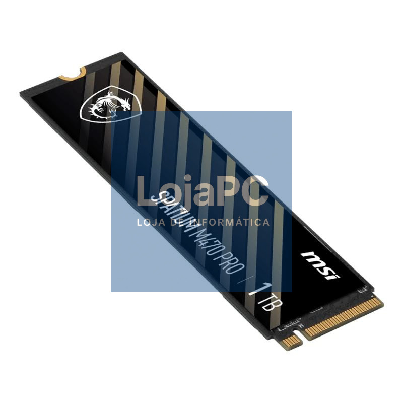MSI SSD Spatium M470 Pro 1Tb PCIe 4.0 NVMe 6000Mbs — imagem 3