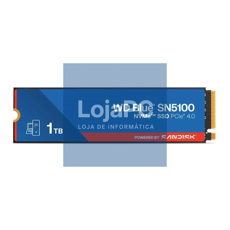 WD Blue SN5100 SSD 1TB NVMe Gen4 6700MB-s