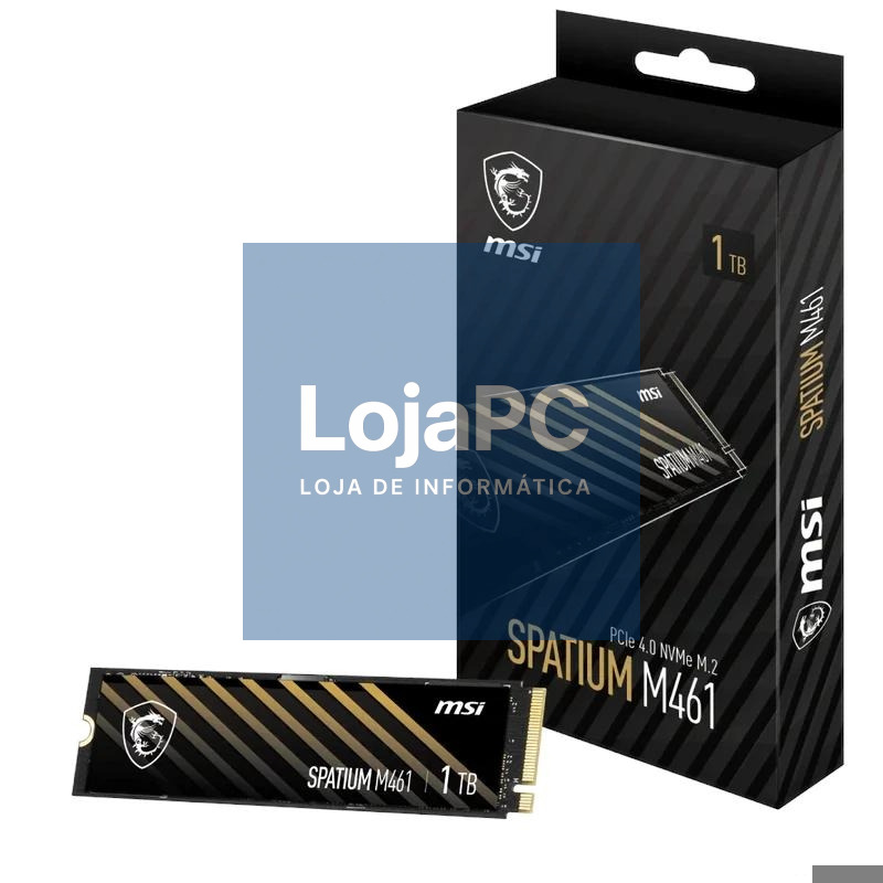 MSI SSD Spatium M461 1Tb PCIe 4.0 NVMe 5000 Mb-s