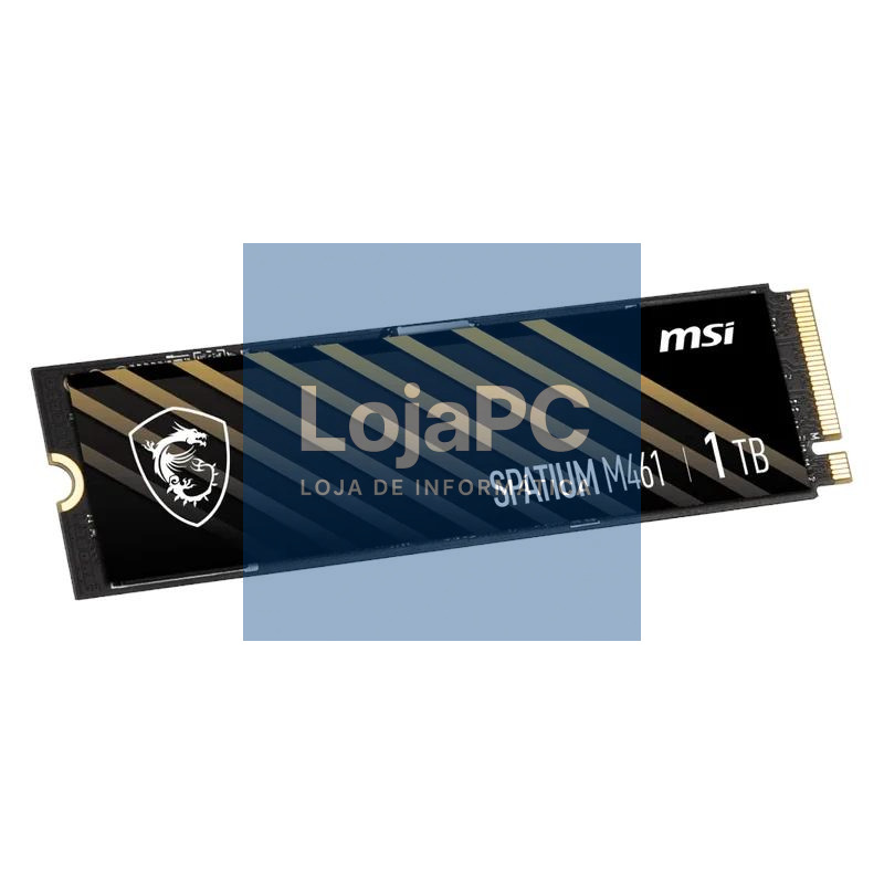 MSI SSD Spatium M461 1Tb PCIe 4.0 NVMe 5000 Mb-s — imagem 3