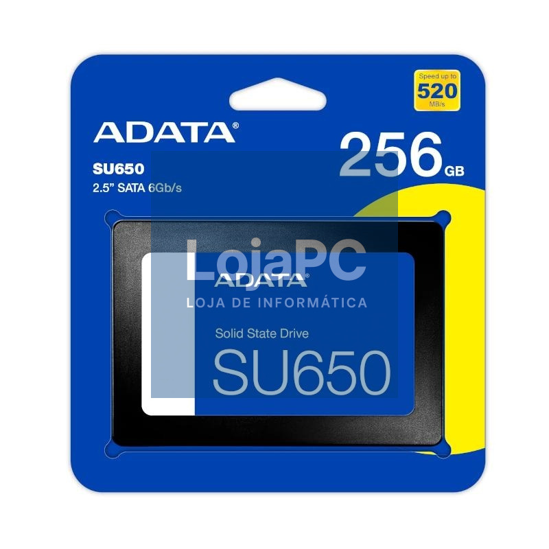 ADATA SSD Ultimate SU650 256GB 3D NAND 2,5" SATA3