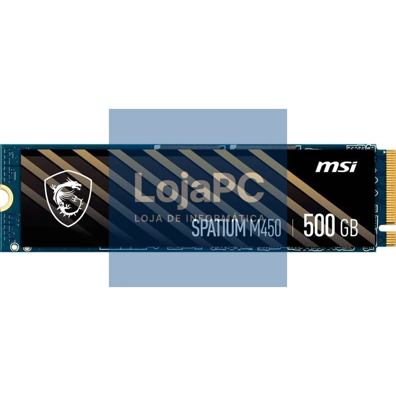 MSI SSD Spatium M452 500Gb PCIe 4.0 NVMe 3500 Mb-s