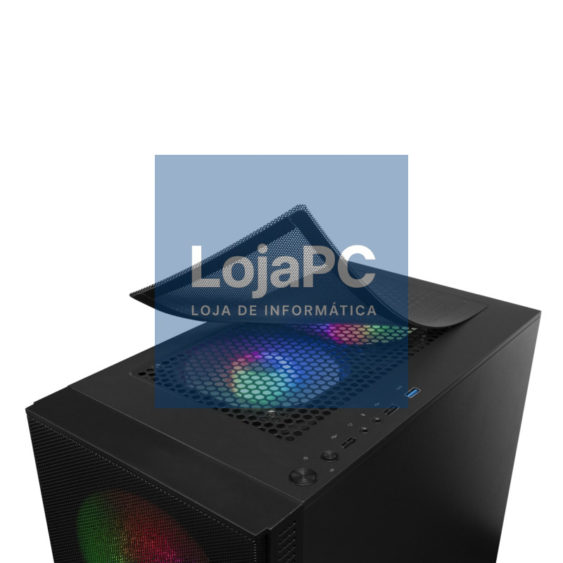 Mars Gaming Caja MCZ PREMIUM M-ATX 2X FRGB Negra — imagem 3