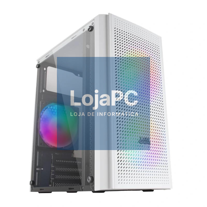 Mars Gaming caja MICRO-ATX MC300W WHITE — imagem 3