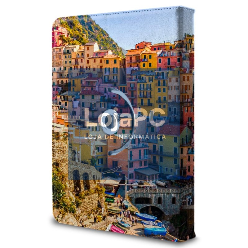 Case COOL Ebook Tablet 9.7 - 11 Inches Universal Drawings Italy (Square) — imagem 2