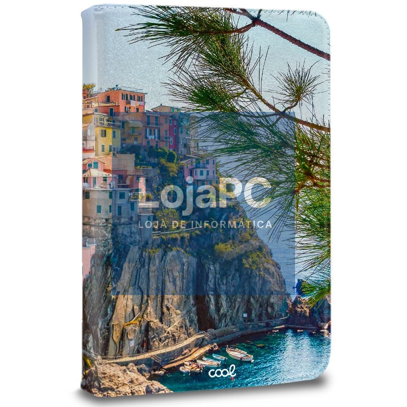 Case COOL Ebook Tablet 9.7 - 11 Inches Universal Drawings Italy (Square) — imagem 4
