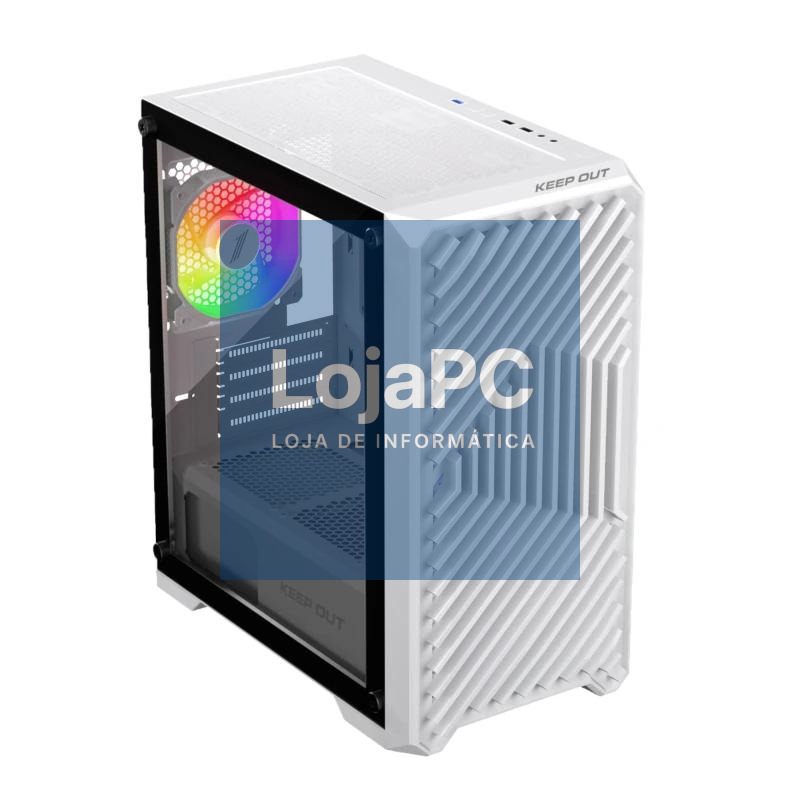Keep Out Caja M-Atx XC-220W 4FANS Usb3.0 White — imagem 2