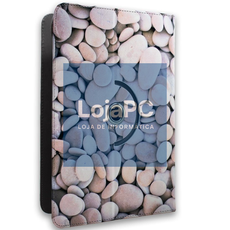 Case COOL Ebook Tablet 9.7 - 11 Inches Universal Drawings Stones (Square) — imagem 2
