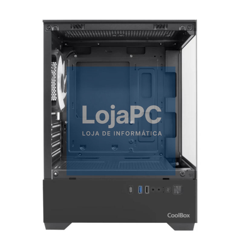 Coolbox Caja Gaming MATX GM200 V.Lite S.FTE ARGB N — imagem 5