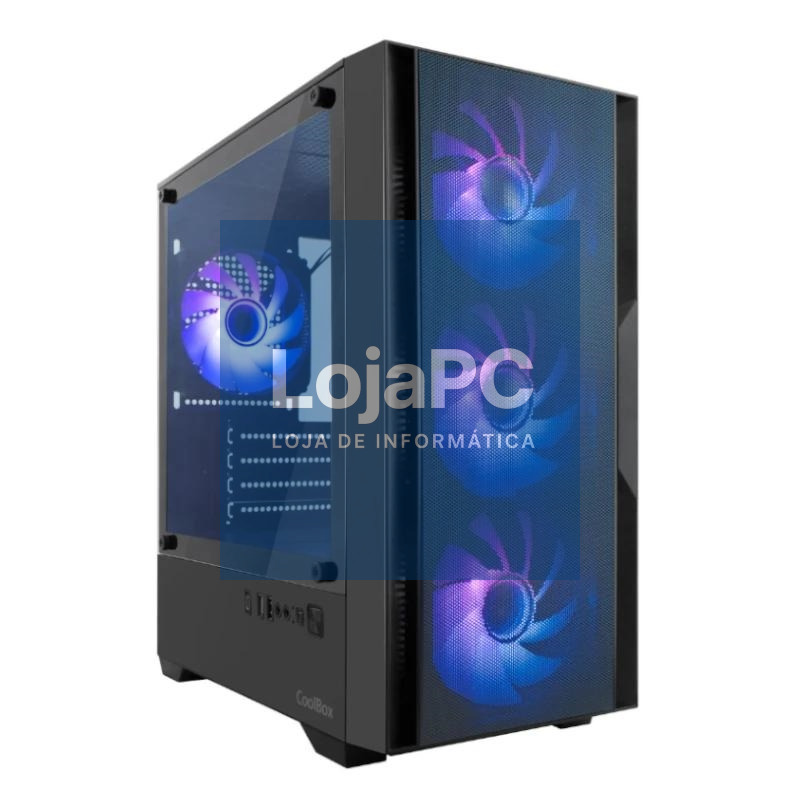 Coolbox Gaming GM220 MPFusion Microatx F.Mesh S.FT