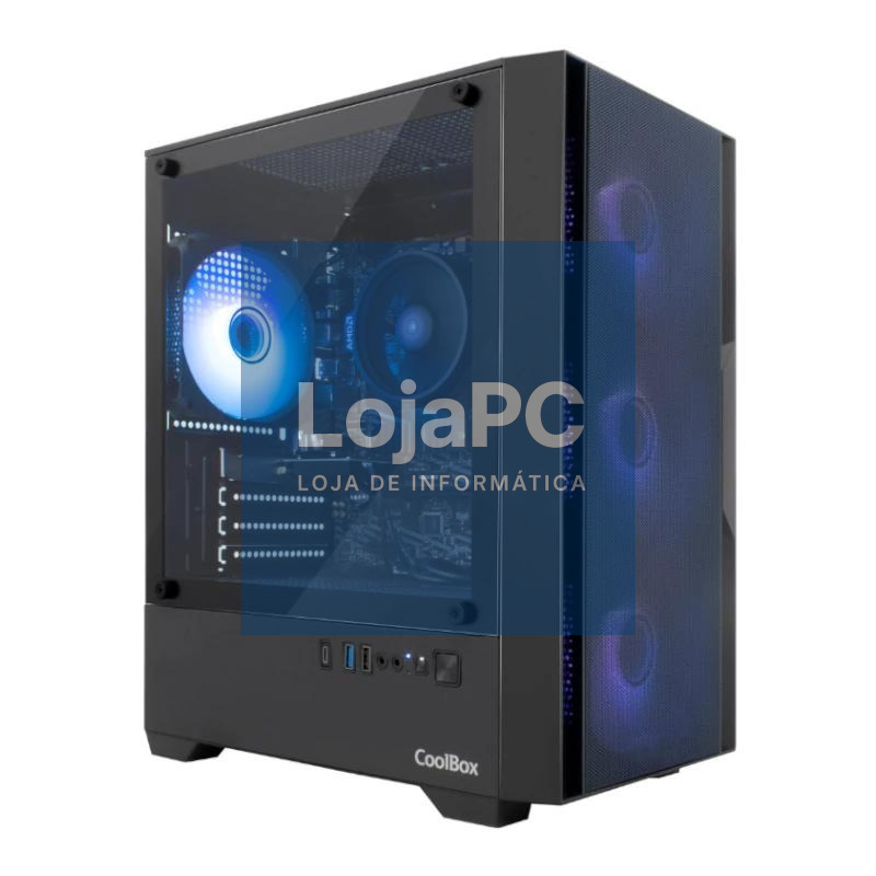 Coolbox Gaming GM220 MPFusion Microatx F.Mesh S.FT — imagem 2