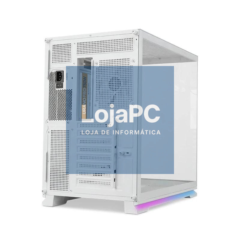 NOX Semitorre ATX HUMMER GALAXY ARGB Blanca — imagem 5