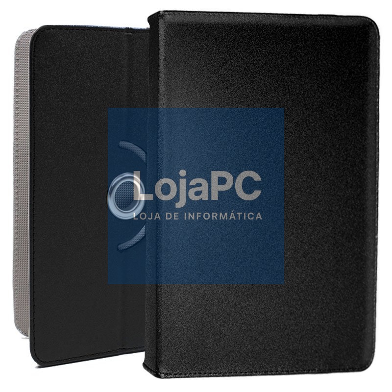Case COOL Ebook Tablet Universal 9.7 - 11 inches Leatherette Black (Square) — imagem 3