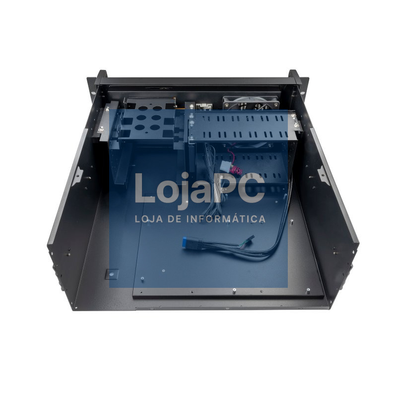 Tooq Caja RACK-406N-USB3 4U 19" ATX Sin F.A Negro — imagem 5