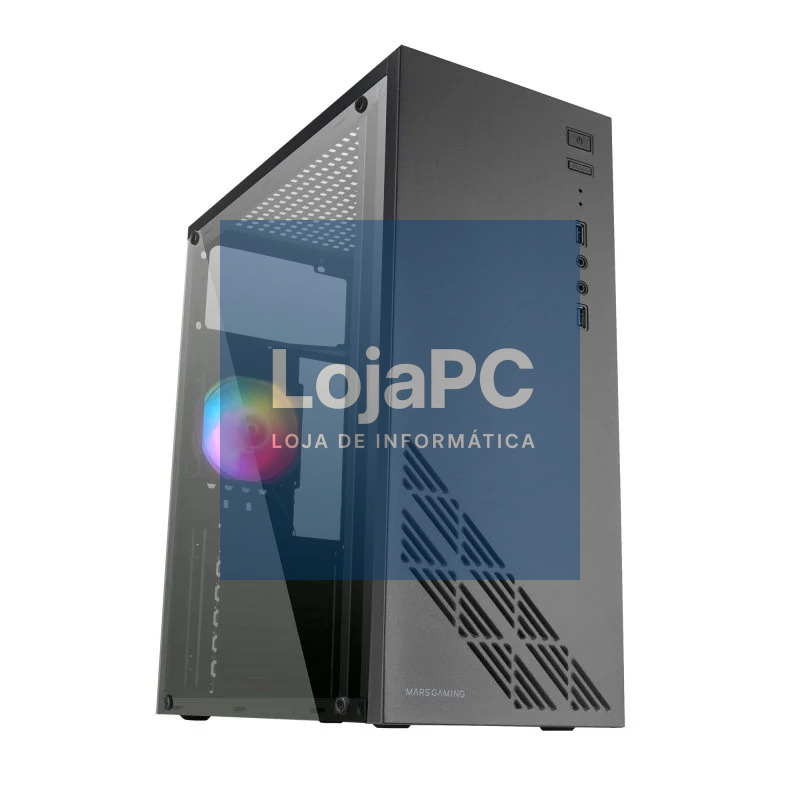 MARS GAMING Semitorre MC100 FRGB Usb 3.0 Black