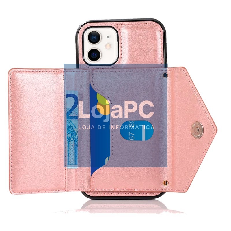 Case COOL for iPhone 12 mini Pendant Wallet Pink — imagem 3
