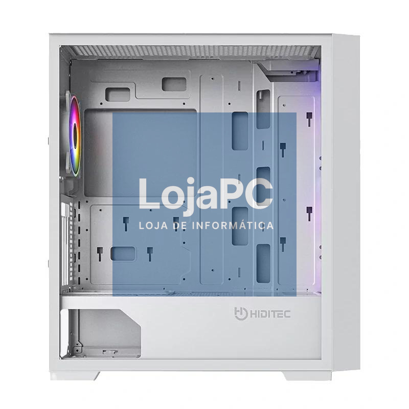 Hiditec Caja E-ATX H2 AIR ARGB White — imagem 5