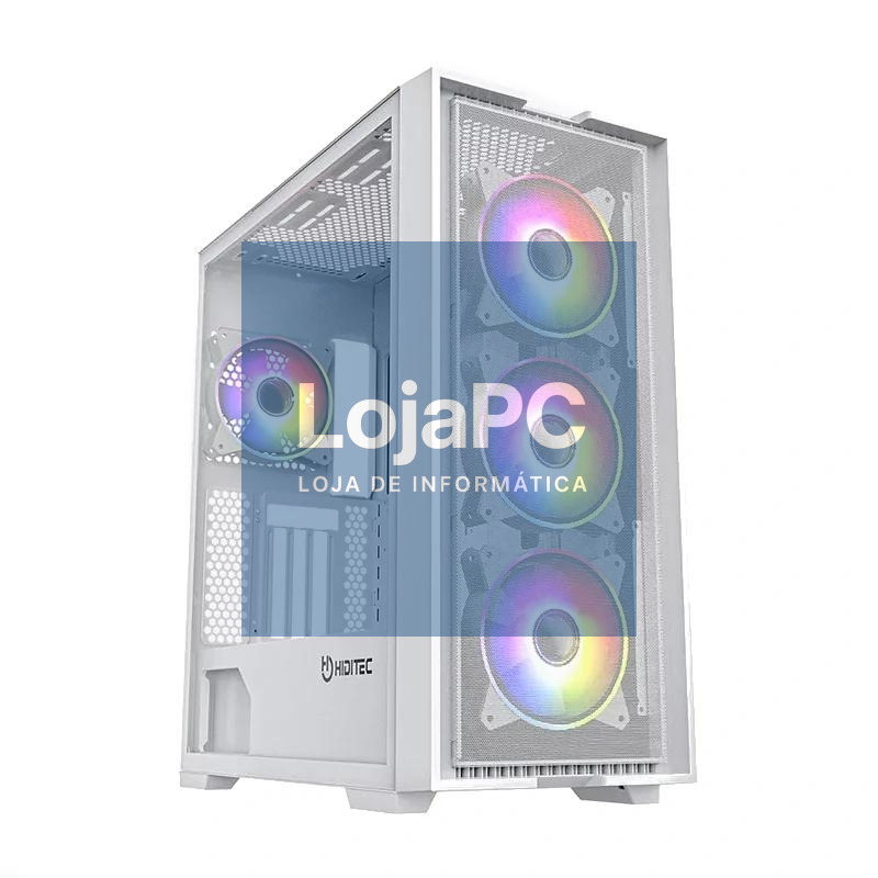 Hiditec Caja E-ATX H2 AIR ARGB White