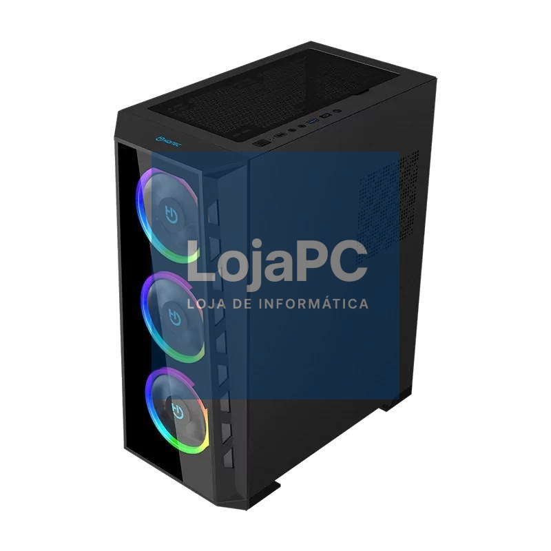 Hiditec Caja ATX MH12 Glass ARGB USB 3.1 TYPE-C — imagem 3