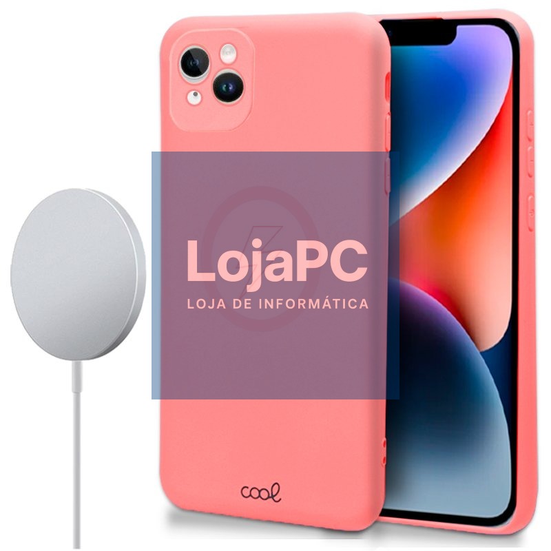 Case COOL For iPhone 14 Plus Magnetic Cover Pink