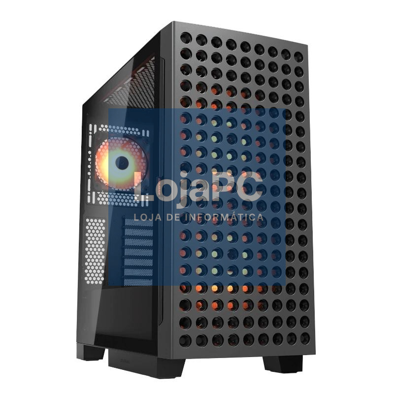 Cougar Caja Semitorre Airface Eco Rgb Black