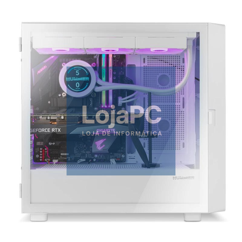 Nox Semitorre HUMMER BIOSpantalla LCD 8" BLANCO — imagem 2