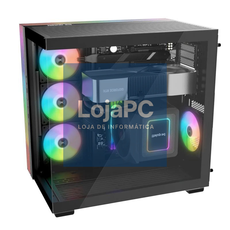 be quiet! Caja Light Base 600 DX Black — imagem 2