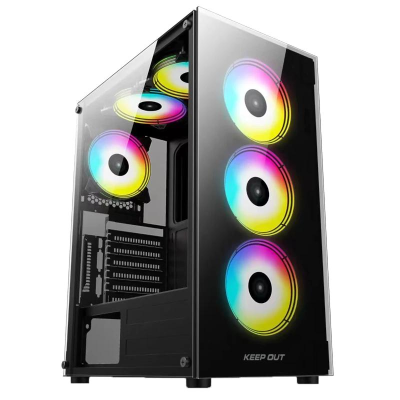 Keep Out Caja Atx XC-210 Usb 3.0 Glass Black — imagem 5
