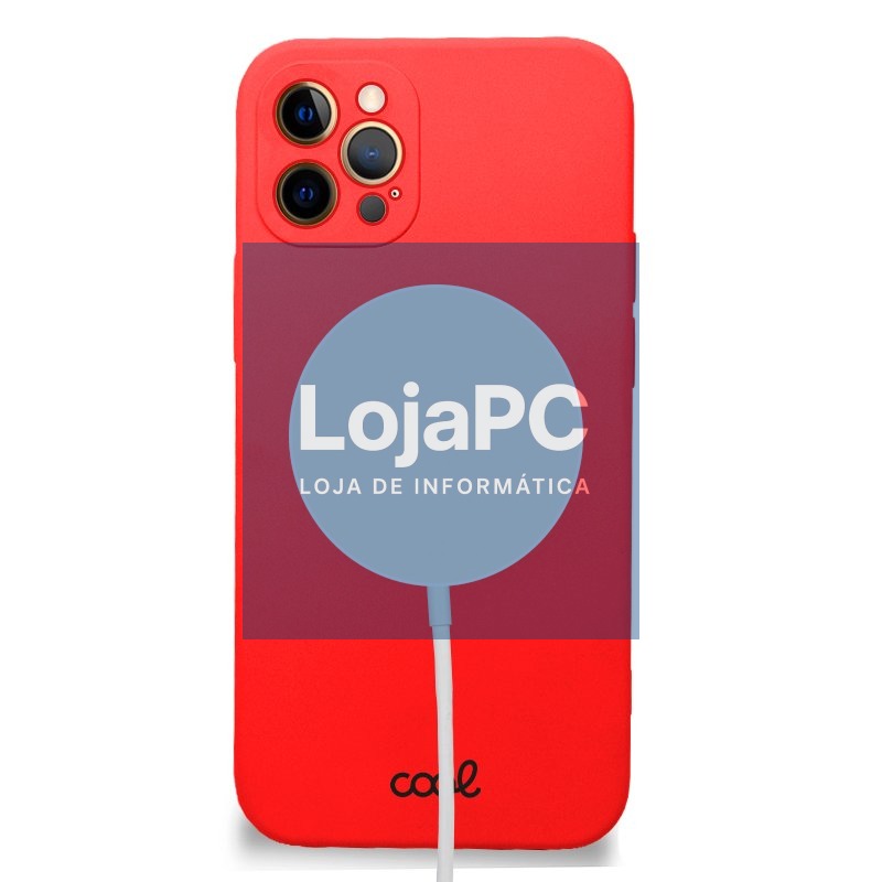 Case COOL For iPhone 14 Pro Magnetic Cover Red — imagem 2