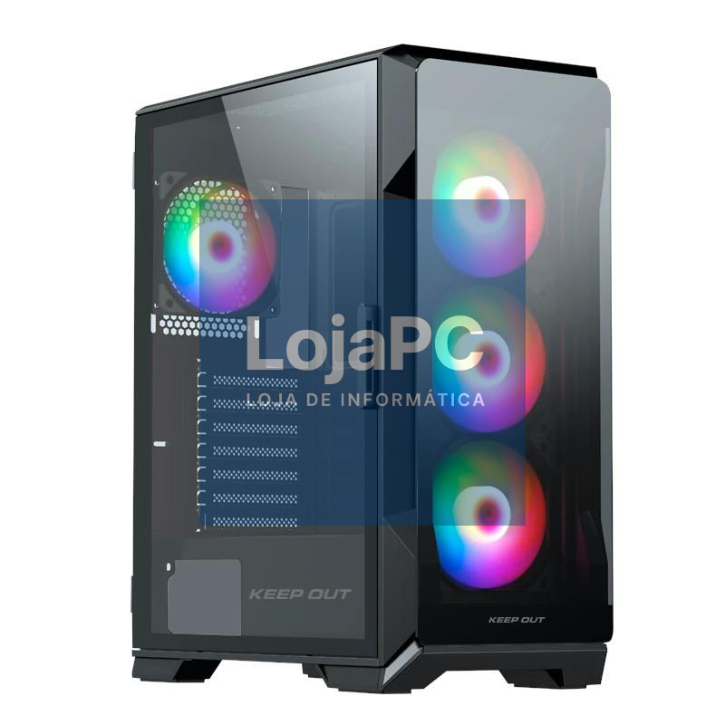 Keep Out Caja E-Atx XC-901 PRO ARGB Type-C — imagem 5