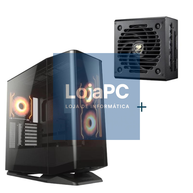 Cougar Caja Fv270 Rgb + Fte Gex pro 750 80+Gold