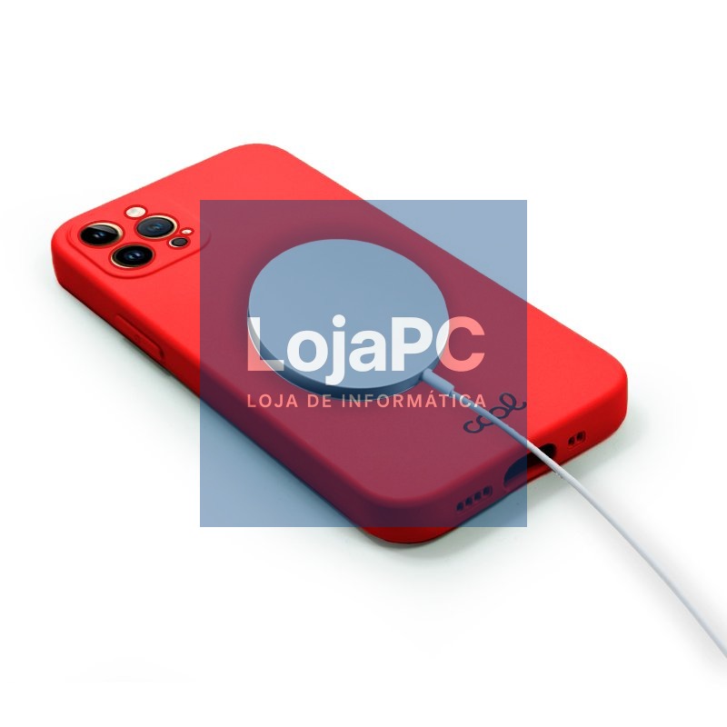 Case COOL For iPhone 14 Pro Max Magnetic Cover Red — imagem 3