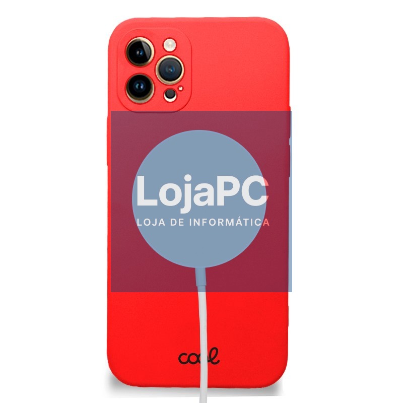 Case COOL For iPhone 14 Pro Max Magnetic Cover Red — imagem 2