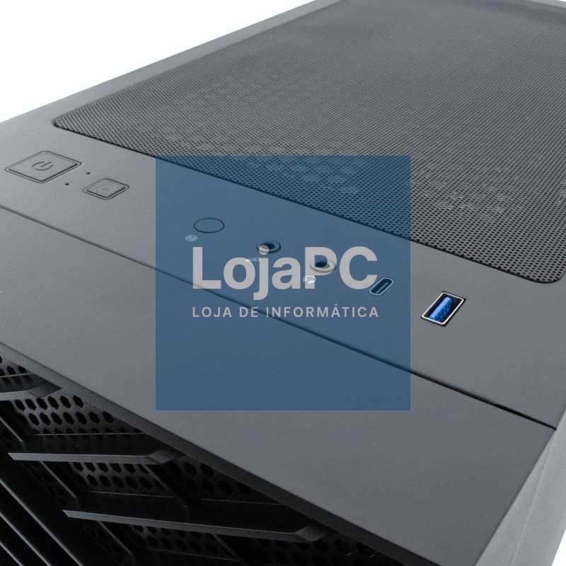 Coolbox Caja Gaming ATX GA300 GRIDLINE Black — imagem 2