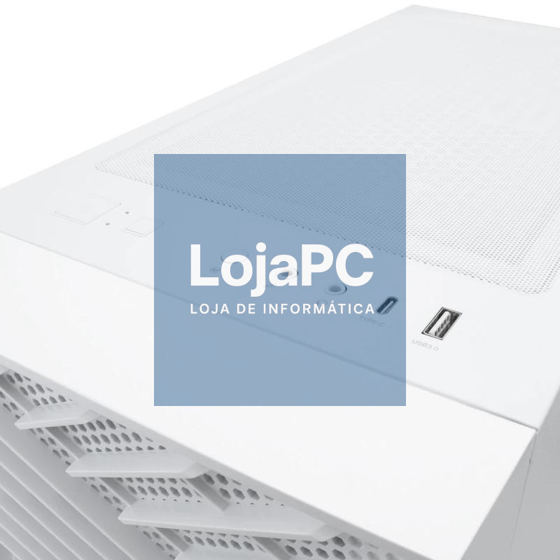 Coolbox Caja Gaming ATX GA300 GRIDLINE White — imagem 2